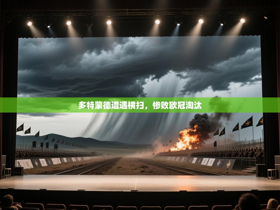 多特蒙德遭遇横扫，惨败欧冠淘汰  第1张